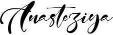 preview image of the Anasteziya font
