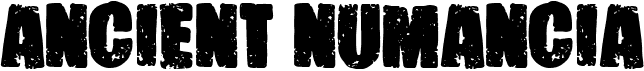 preview image of the Ancient Numancia font