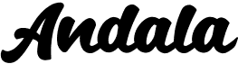 preview image of the Andala font