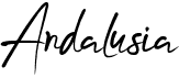 preview image of the Andalusia font
