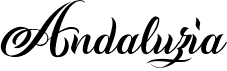 preview image of the Andaluzia font