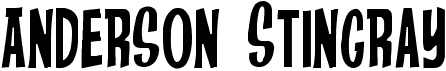 preview image of the Anderson Stingray font