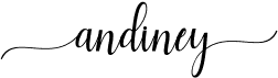 preview image of the Andiney font