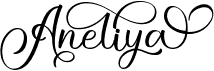 preview image of the Aneliya font