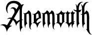 preview image of the Anemouth font