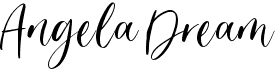 preview image of the Angela Dream font