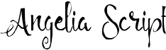 preview image of the Angelia Script font
