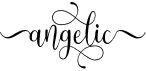 preview image of the Angelic font