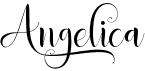 preview image of the Angelica font