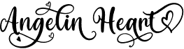 preview image of the Angelin Heart font