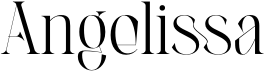 preview image of the Angelissa font