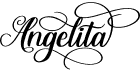 preview image of the Angelita font