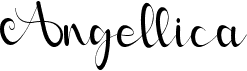 preview image of the Angellica font