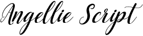 preview image of the Angellie Script font