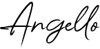 preview image of the Angello font