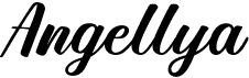 preview image of the Angellya font
