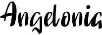 preview image of the Angelonia font