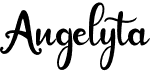 preview image of the Angelyta font