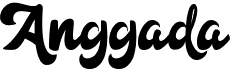 preview image of the Anggada font