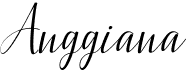 preview image of the Anggiana font