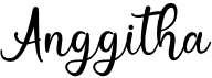 preview image of the Anggitha font