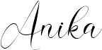 preview image of the Anika font