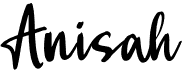 preview image of the Anisah font