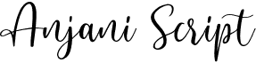 preview image of the Anjani Script font