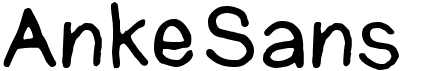preview image of the AnkeSans font