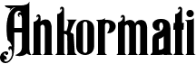 preview image of the Ankormati font