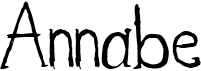 preview image of the Annabe font