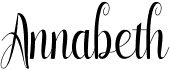 preview image of the Annabeth font