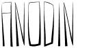 preview image of the Anodin font