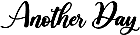 preview image of the Another Day font