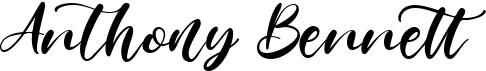 preview image of the Anthony Bennett font