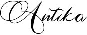 preview image of the Antika font