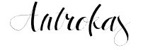 preview image of the Antrokas font