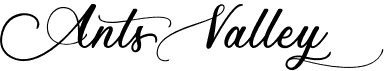 preview image of the Ants Valley font