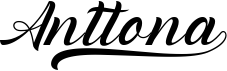 preview image of the Anttona font