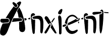 preview image of the Anxient font