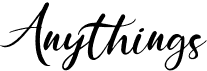 preview image of the Anythings font