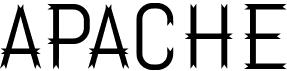 preview image of the Apache font