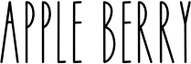 preview image of the Apple Berry font