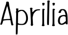 preview image of the Aprilia font
