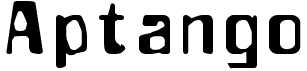 preview image of the Aptango font