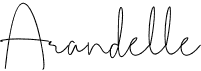 preview image of the Arandelle font