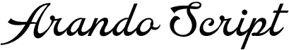 preview image of the Arando Script font