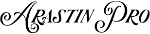 preview image of the Arastin Pro font