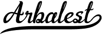 preview image of the Arbalest font