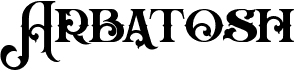 preview image of the Arbatosh font
